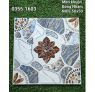 Gạch men bóng nhám lát sân vườn NICE mã gạch 0355.1603 gạch loại 1 kích thước 50x50