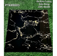Gạch Granite đá kim cương siêu bóng lát nền CMC mã gạch PTK89003 gạch loại 1 kích thước 80x80