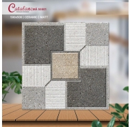 Gạch Ceramic men mờ lát sân vườn Catalan mã gạch 55501 gạch loại 1 kích thước 50x50