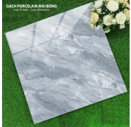 Gạch Porcelain mài bóng lát nền Hà Thanh mã gạch TK 6685 gạch loại 1 kích thước 60x60