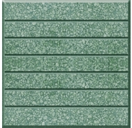 Gạch Terrazzo 7 Sọc màu xanh, gạch đá mài
