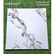 Gạch Granite đá bóng kính lát nền NICE mã gạch 0388.6031 gạch loại 1 kích thước 80x80