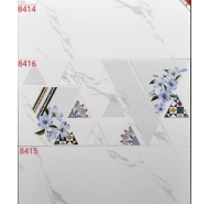 Gạch ceramic mặt bóng ốp tường Prime mã gạch Bộ 8414-8415-8416 gạch loại 1 kích thước 40x80