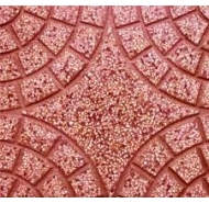 Gạch Terrazzo Rẽ Quạt 4  GTRQ4 - 4Đ