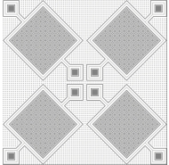 Gạch men lát nền Thanh Thanh 25x25 (25558)