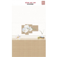 Gạch Ceramic men bóng ốp tường Hoàn Mỹ mã gạch Bộ 3606-3607-3608 gạch loại 1 kích thước 30x60
