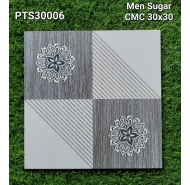 Gạch men Sugar lát nền phòng tắm CMC mã gạch PTS30006 gạch loại 1 kích thước 30x30