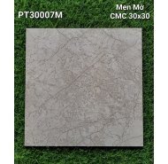 Gạch men mờ lát nền phòng tắm CMC mã gạch PT30007M gạch loại 1 kích thước 30x30