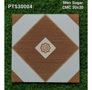 Gạch men Sugar lát nền phòng tắm CMC mã gạch PTS30004 gạch loại 1 kích thước 30x30