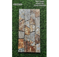 Gạch men sugar khuôn nổi trang trí ốp tường DACERA mã gạch GD2509 gạch loại 1 kích thước 25x50