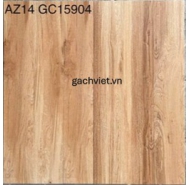 Gạch Granite giả gỗ matt mịn lát nền Viglacera mã gạch AZ14-GC15904 gạch loại 1 kích thước 15x90