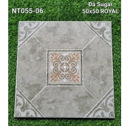 Gạch Pocerlain đá nhám lát sân vườn Hoàng Gia (ROYAL) mã gạch NT055-06 gạch loại 1 kích thước 50x50