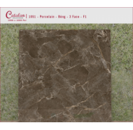 Gạch Porcelain mài bóng nano ốp lát Catalan mã gạch 1051 gạch loại 1 kích thước 100x100 
