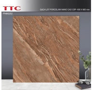 Gạch bán sứ Pocerlain mặt bóng kiếng lát nền TTC mã gạch PN66202 gạch loại 1 kích thước 60x60