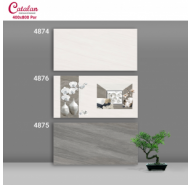 Gạch Porcelain men bóng ốp lát Catalan mã gạch - Bộ 48074-48076-48075 gạch loại 1 kích thước 40x80 
