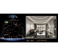 Gạch Porcelain mài bóng lát nền NPG mã gạch M 6802 gạch loại 1 kích thước 60x60