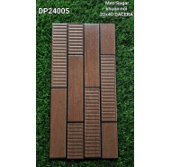 Gạch men sugar khuôn nổi trang trí ốp tường DACERA mã gạch DP24005 gạch loại 1 kích thước 20x40