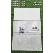 Gạch Ceramic men bóng ốp tường CMC mã gạch Bộ PCB3060024-23-22 gạch loại 1 kích thước 30x60