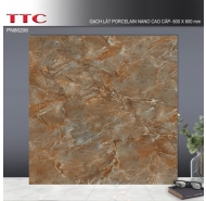 Gạch bán sứ Pocerlain mặt bóng kiếng lát nền TTC mã gạch PN66206 gạch loại 1 kích thước 60x60