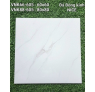 Gạch Granite đá bóng kiếng lát nền NICE mã gạch VNK88-605 gạch loại 1 kích thước 80x80