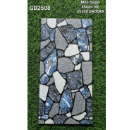 Gạch men sugar khuôn nổi trang trí ốp tường DACERA mã gạch GD2508 gạch loại 1 kích thước 25x50