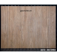 Gạch Granite giả gỗ matt mịn lát nền Viglacera mã gạch AZ12-GK15904 gạch loại 1 kích thước 15x90