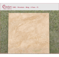 Gạch Porcelain mài bóng nano ốp lát Catalan mã gạch 1002 gạch loại 1 kích thước 100x100