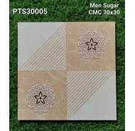 Gạch men Sugar lát nền phòng tắm CMC mã gạch PTS30005 gạch loại 1 kích thước 30x30