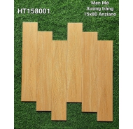 Gạch Granite men mờ xương trắng ốp lát ANZIANO mã gạch HT158001 gạch loại 1 kích thước 15x80