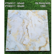 Gạch Granite đá bóng kính toàn phần lát nền CMC mã gạch PT80017 gạch loại 1 kích thước 80x80