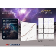 Gạch đá Porcelain mặt bóng vi tính dày 10cm lát nền APODIO mã gạch AF.10.88.8024 gạch loại 1 kích thước 80x80
