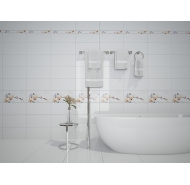 Gạch Ceramic men bóng ốp tường Hoàn Mỹ mã gạch Bộ 3109-3103-3104-3105 gạch loại 1 kích thước 30x60