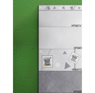 Gạch Ceramic men bóng ốp tường Luxury - Phương Nam mã gạch Bộ HP3601-02 gạch loại 1 kích thước 30x60