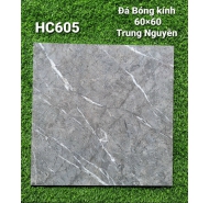Gạch đá Granite bóng kính lát nền Trung Nguyên 60x60 mã gạch HC605 gạch loại 1