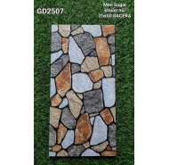 Gạch men sugar khuôn nổi trang trí ốp tường DACERA mã gạch GD2507 gạch loại 1 kích thước 25x50