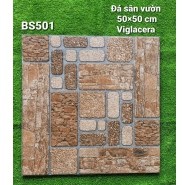 Gạch Ceramic đá mờ lát sân vườn Viglacera mã gạch BS501 gạch loại 1 kích thước 50x50