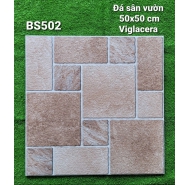 Gạch Ceramic đá mờ lát sân vườn Viglacera mã gạch BS502 gạch loại 1 kích thước 50x50