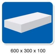 Gạch siêu nhẹ - Gạch bê tông khí chưng áp  AAC 600x300x100
